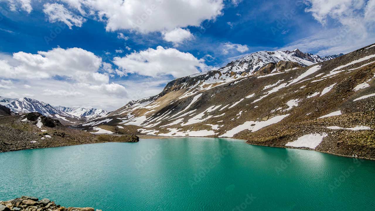 Suraj Tal Lake near Sarchu
